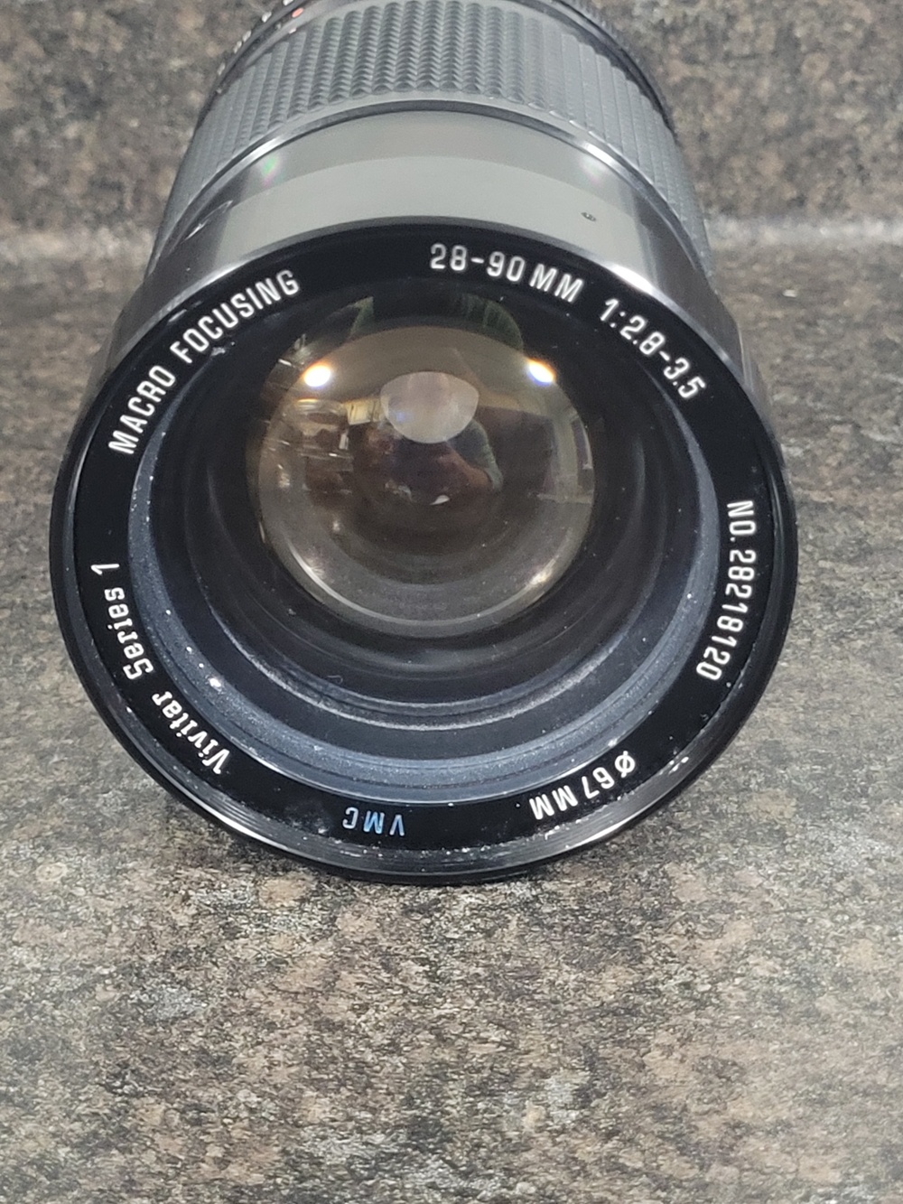 Vivitar Series 1 28-90mm f/2.8-3.5 Macro Focusing Camera Lens  Y/C Mount